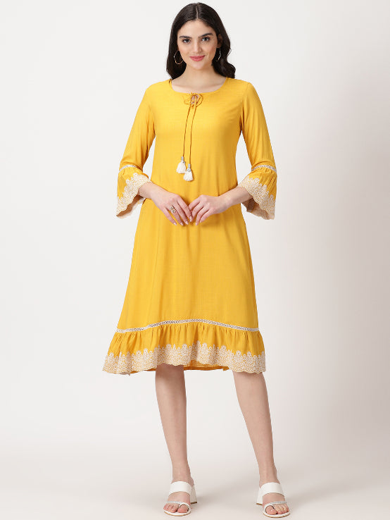Peach Silk Kurta Set